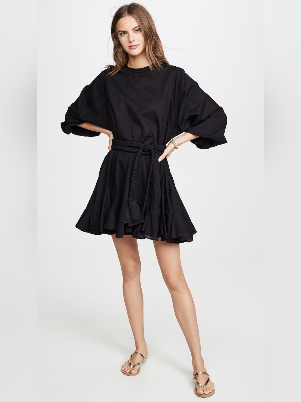 RHODE Ella Dress In Black Size Small